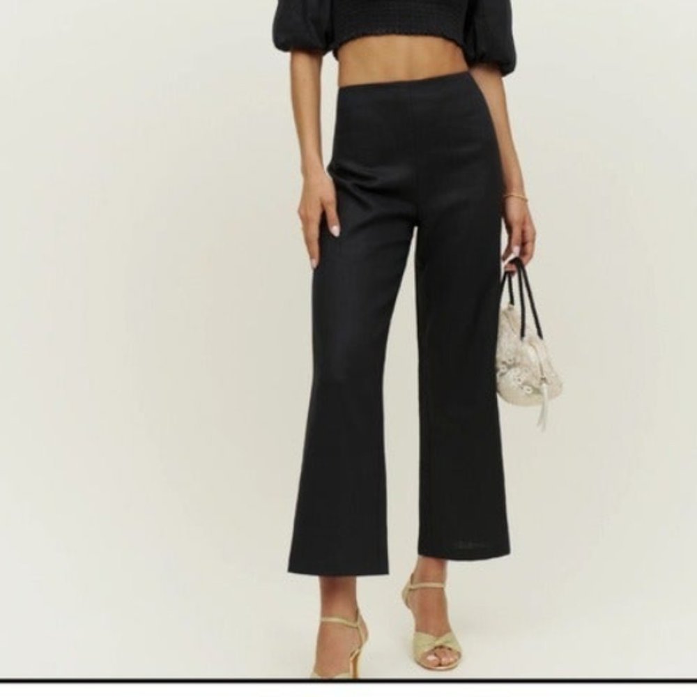 Reformation Petites Scarlett Linen Pants
